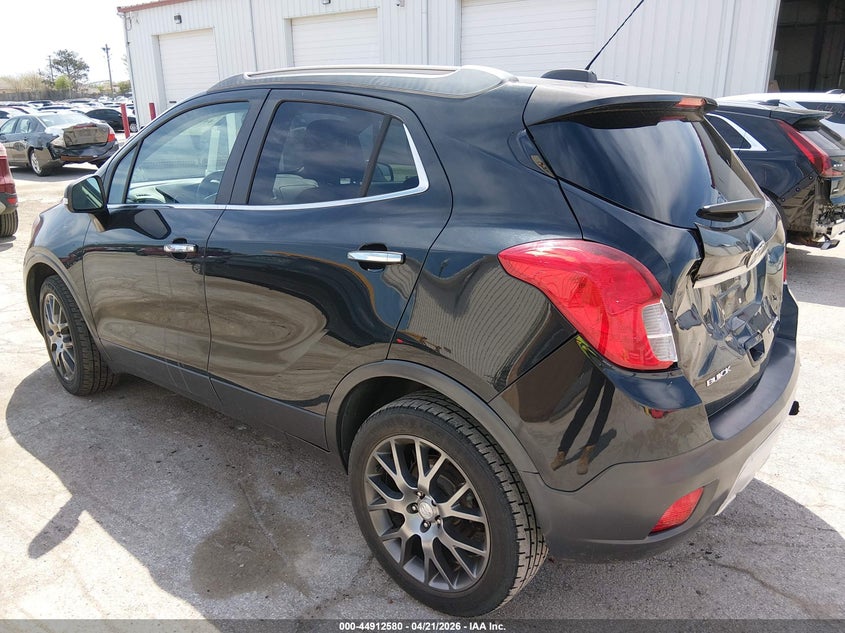 Vin: kl4cjbsb4fb267511, lot: 45409949, buick encore convenience 20153
