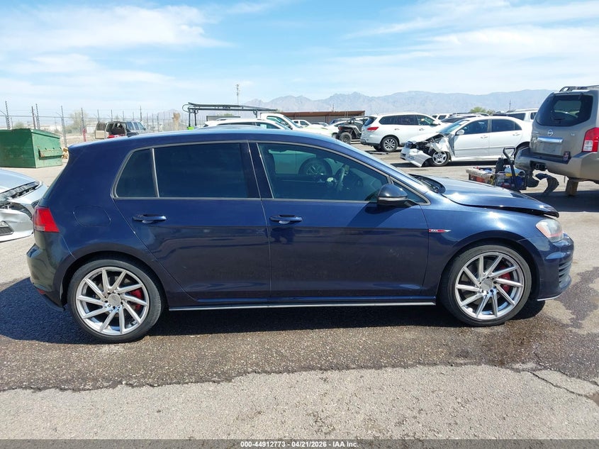 2017 Volkswagen Golf Gti Autobahn 4-Door/S 4-Door/Se 4-Door/Sport 4-Door VIN: 3VW547AU2HM033575 Lot: 44912773