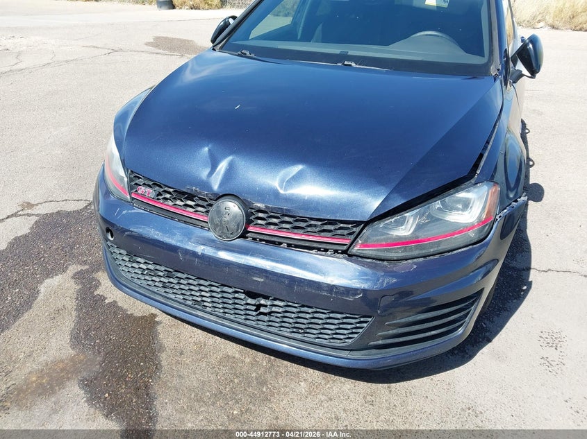 2017 Volkswagen Golf Gti Autobahn 4-Door/S 4-Door/Se 4-Door/Sport 4-Door VIN: 3VW547AU2HM033575 Lot: 44912773