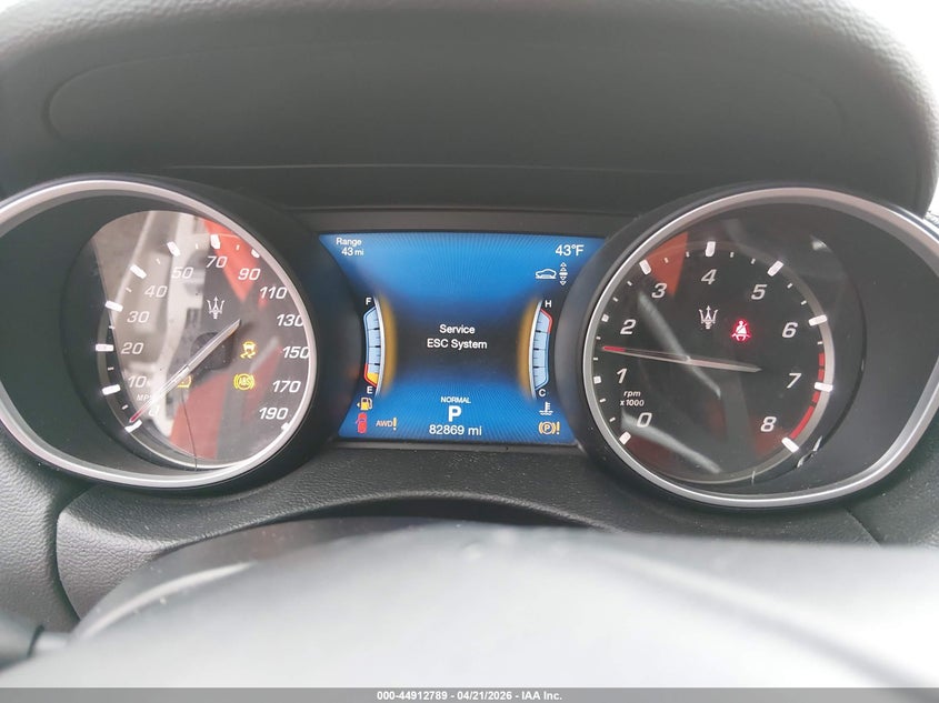 2020 Maserati Levante S VIN: ZN661YUA3LX344862 Lot: 44912789