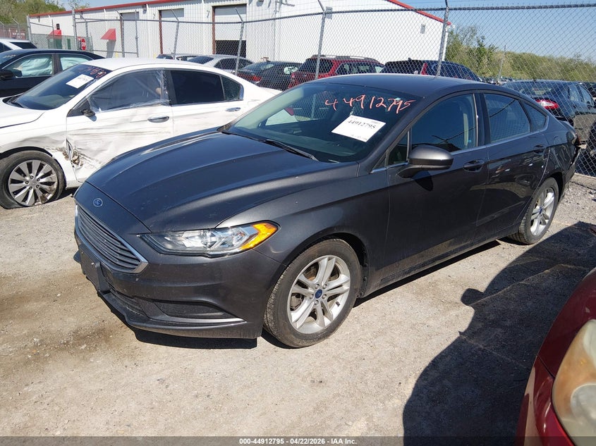 2018 Ford Fusion Se 3FA6P0H78JR175272 photo 1