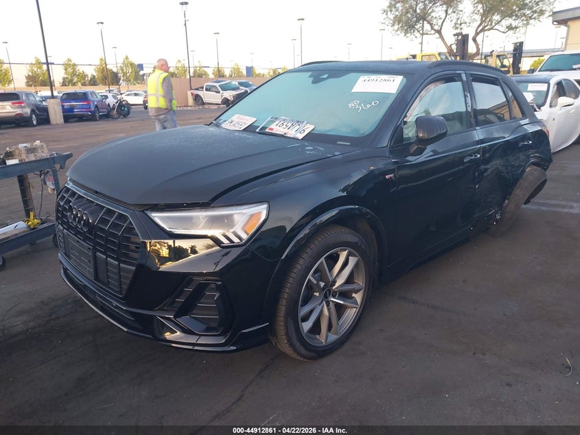 Vin: wa1decf37r1082865, lot: 45410230, audi q3 premium 45 tfsi s line quattro tiptronic 20242