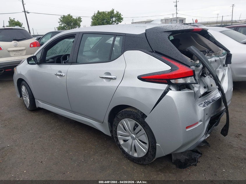 Vin: 1n4az1bvxpc553732, lot: 45410252, nissan leaf s 40 kwh 20233