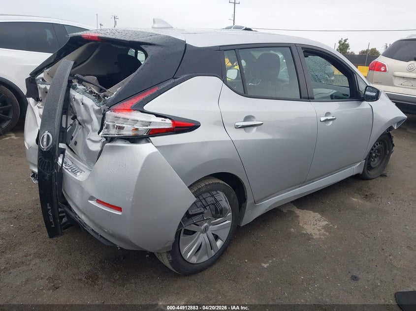 Vin: 1n4az1bvxpc553732, lot: 45410252, nissan leaf s 40 kwh 20234