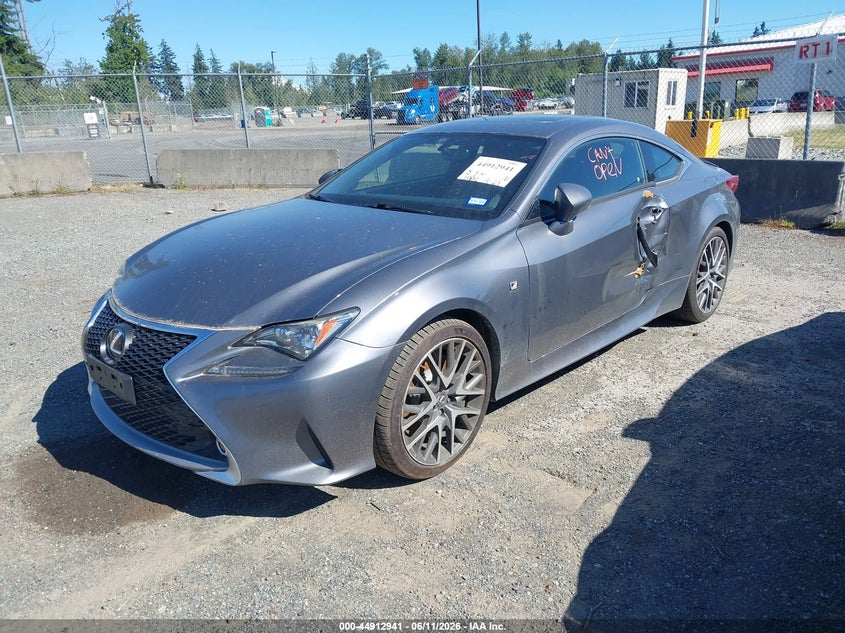 Vin: jthhe5bc8g5012773, lot: 45410310, lexus rc 350 20162