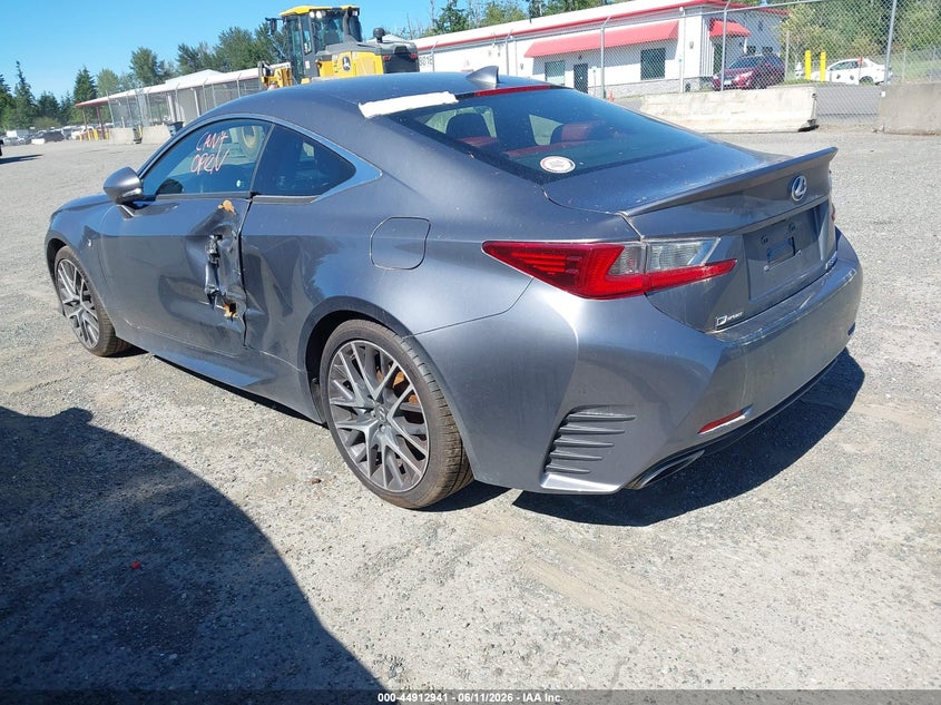 Vin: jthhe5bc8g5012773, lot: 45410310, lexus rc 350 20163