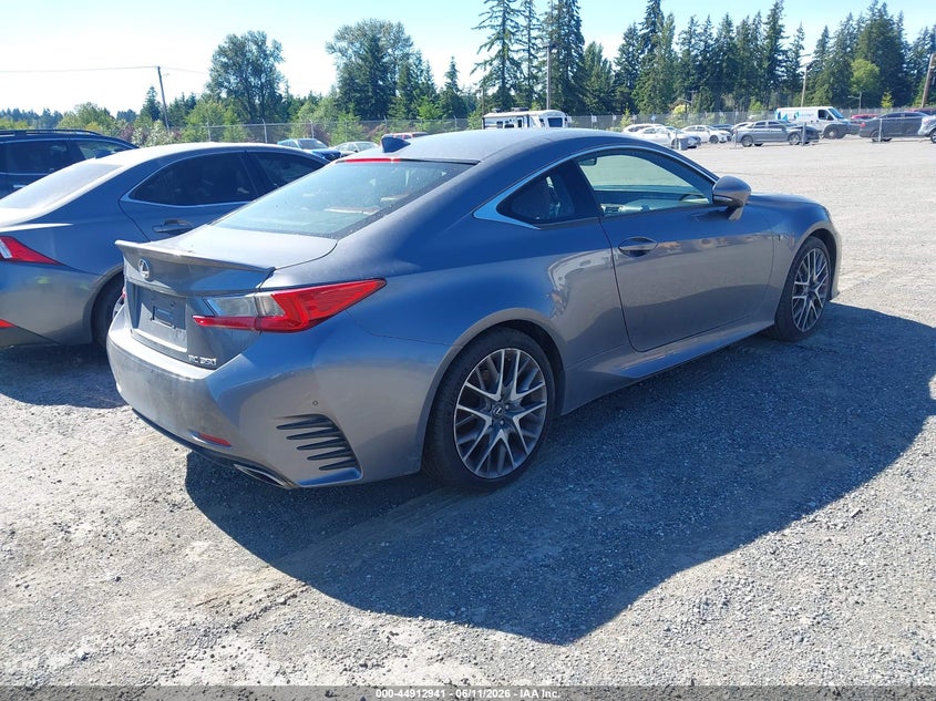Vin: jthhe5bc8g5012773, lot: 45410310, lexus rc 350 20164