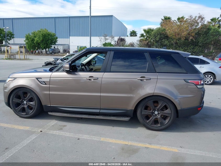 2015 Land Rover Range Rover Sport 3.0L V6 Supercharged Hse VIN: SALWR2VF1FA540266 Lot: 44912949