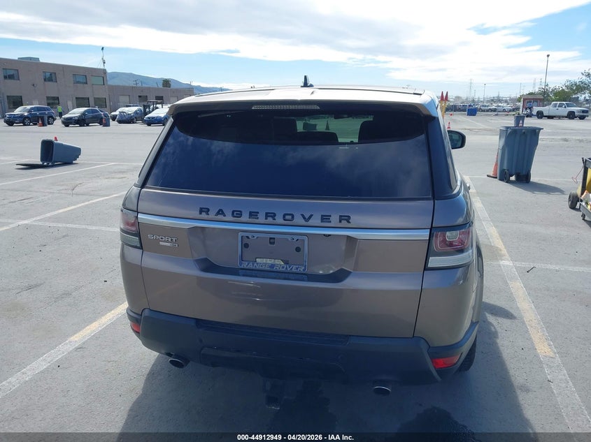 2015 Land Rover Range Rover Sport 3.0L V6 Supercharged Hse VIN: SALWR2VF1FA540266 Lot: 44912949
