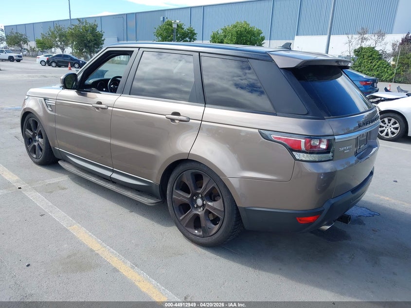 2015 Land Rover Range Rover Sport 3.0L V6 Supercharged Hse