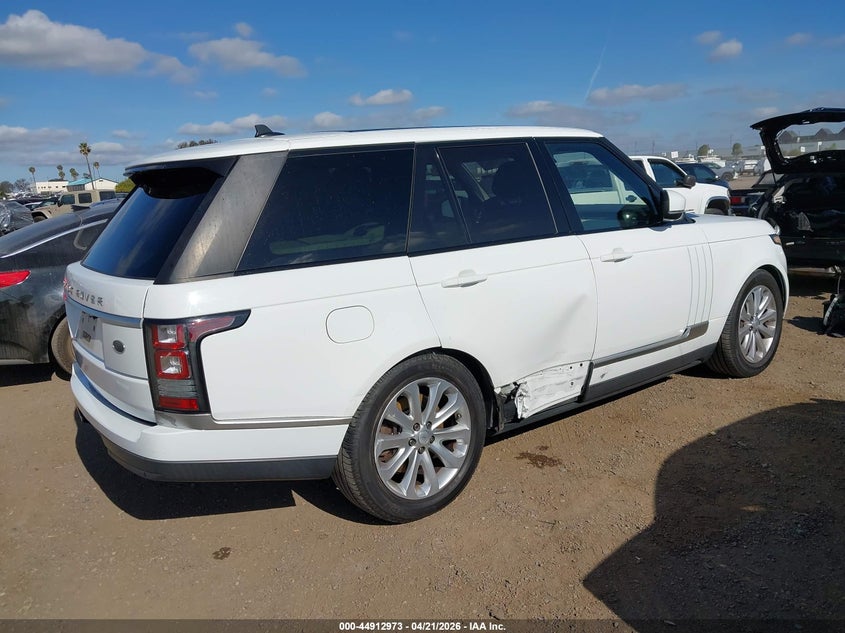 2016 Land Rover Range Rover 3.0L V6 Supercharged Hse