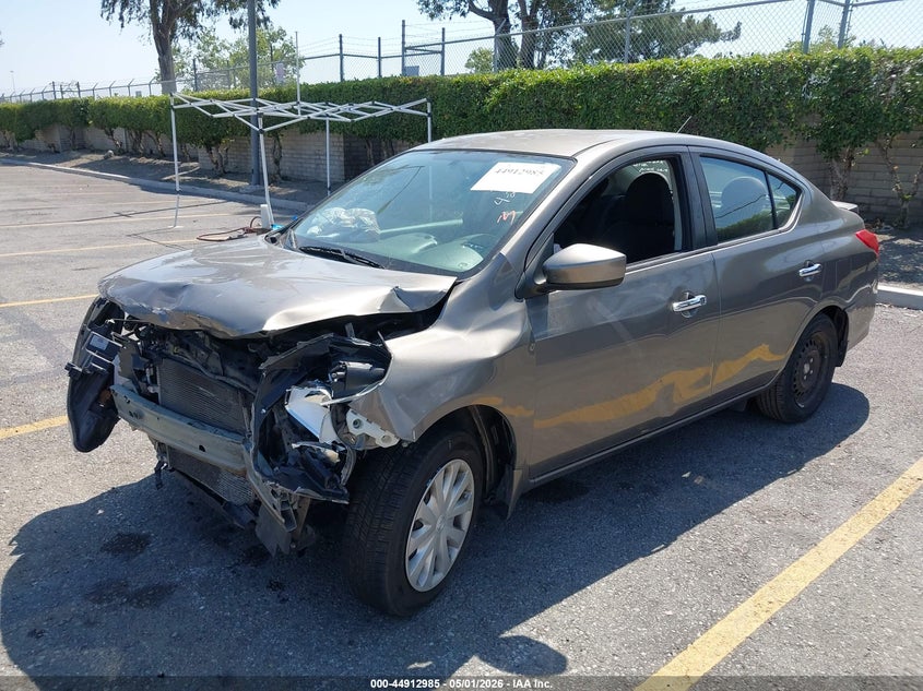 Vin: 3n1cn7ap8hl816491, lot: 45410355, nissan versa 1.6 sv 20172