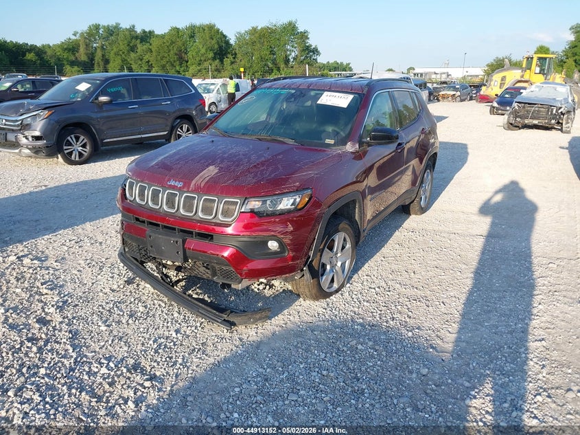2022 Jeep Compass Latitude 4x4 3C4NJDBB0NT110615 photo 1