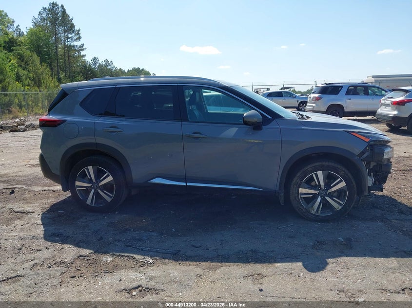 2022 Nissan Rogue Sl Intelligent Awd VIN: 5N1BT3CB4NC714701 Lot: 44913200