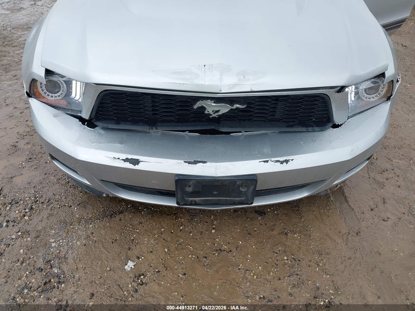 2012 Ford Mustang 3.7 V6 silver Lot 111044913271 Vin 1ZVBP8AM9C5281644