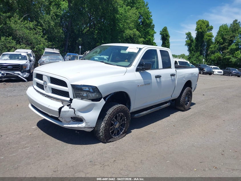 Vin: 1c6rd7ft6cs227733, lot: 45410812, ram 1500 express 20122