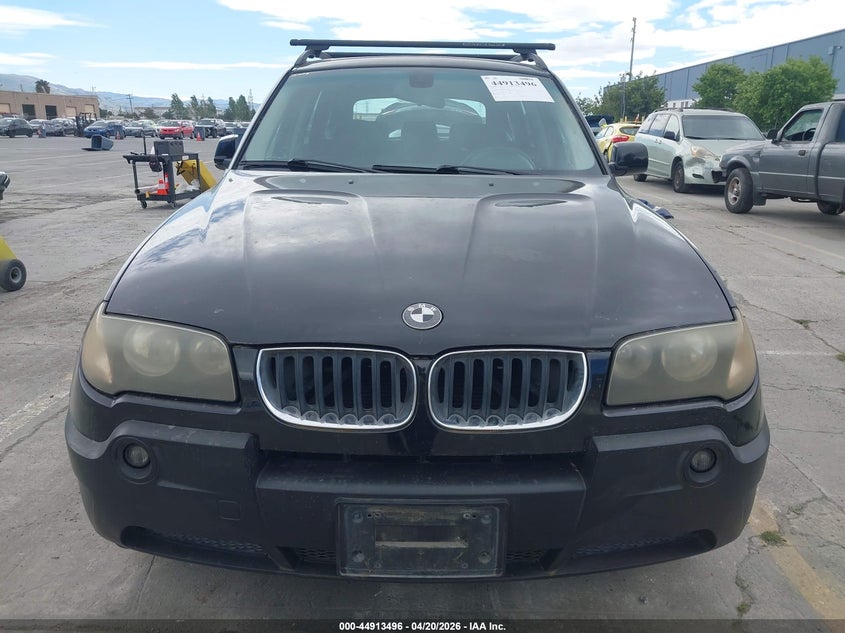 2005 BMW X3 3.0I VIN: WBXPA93405WD21786 Lot: 44913496