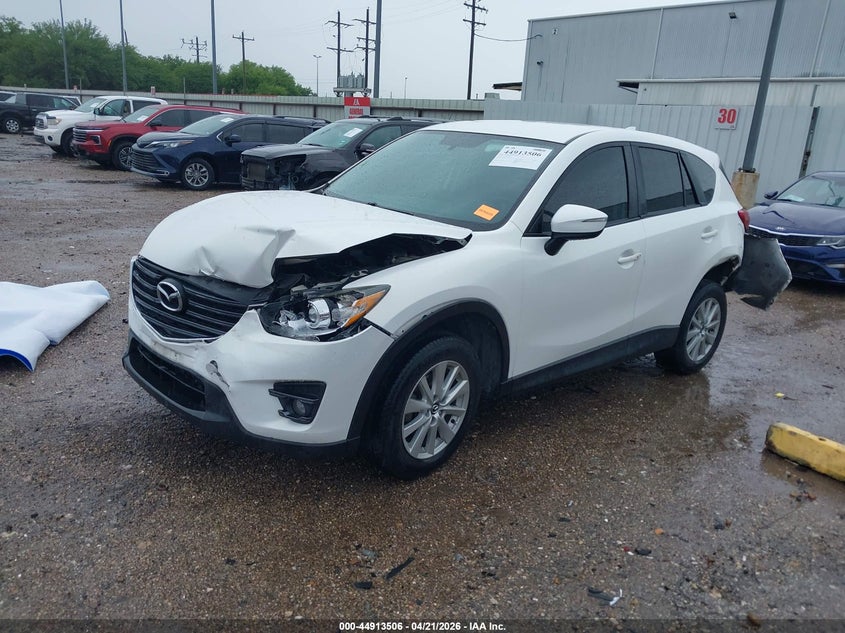 Vin: jm3ke2cyxg0693815, lot: 45410877, mazda cx-5 touring 20162