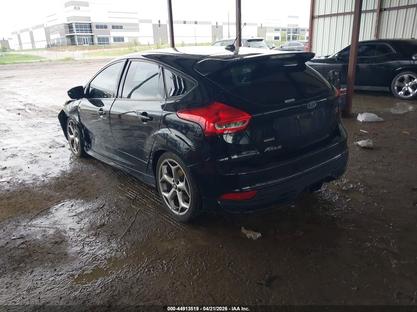 Vin: 1fadp3l98gl351083, lot: 45410889, ford focus st 20162