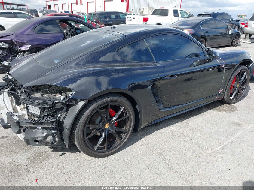 Vin: wp0ab2a82rk264207, lot: 45410942, porsche 718 cayman s 20244
