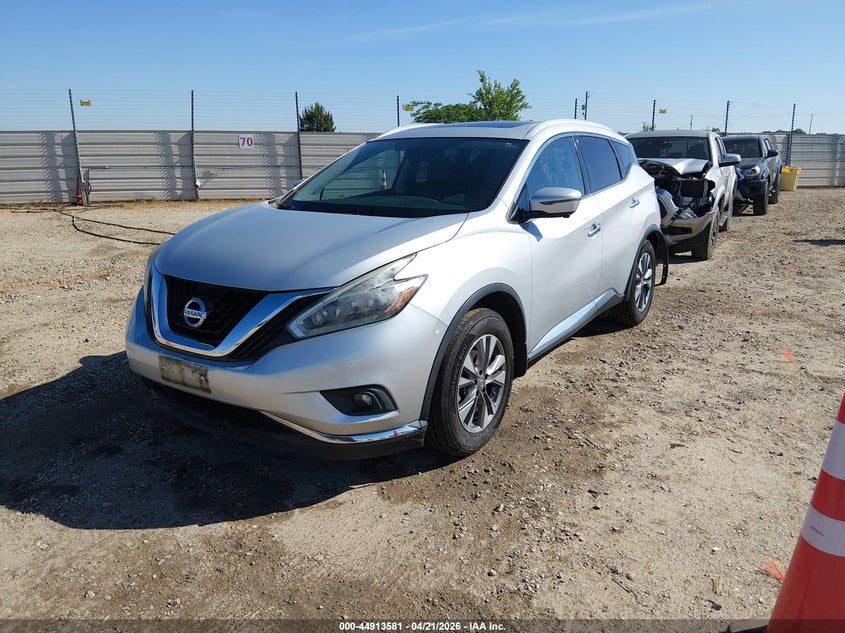 2018 Nissan Murano Sl 5N1AZ2MG1JN107295 photo 1