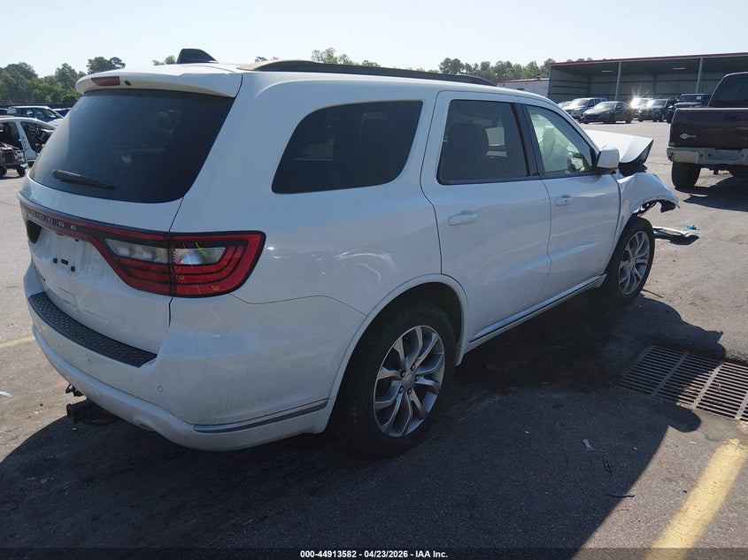 Vin: 1c4rdhag7jc255007, lot: 45410952, dodge durango sxt rwd 20184