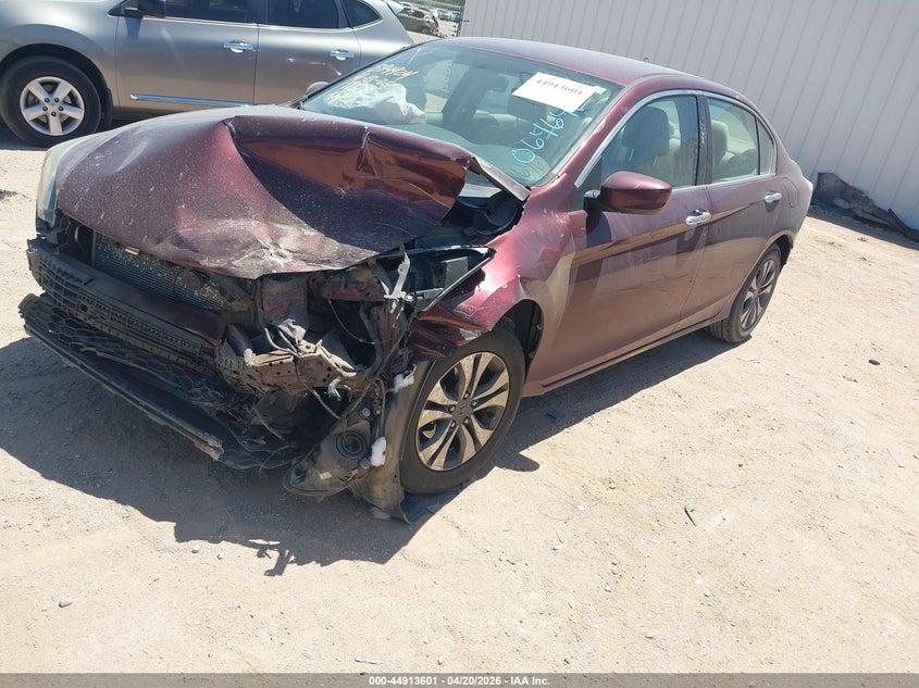 2013 Honda Accord Lx 1HGCR2F34DA064642 photo 1