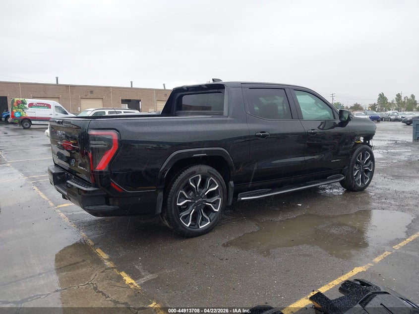 Vin: 1gt40lel9su401337, lot: 45411078, gmc sierra ev max range denali 20254