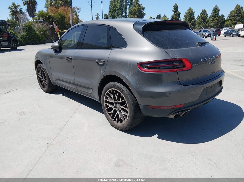 Vin: wp1ab2a58flb58175, lot: 45411101, porsche macan s 20153