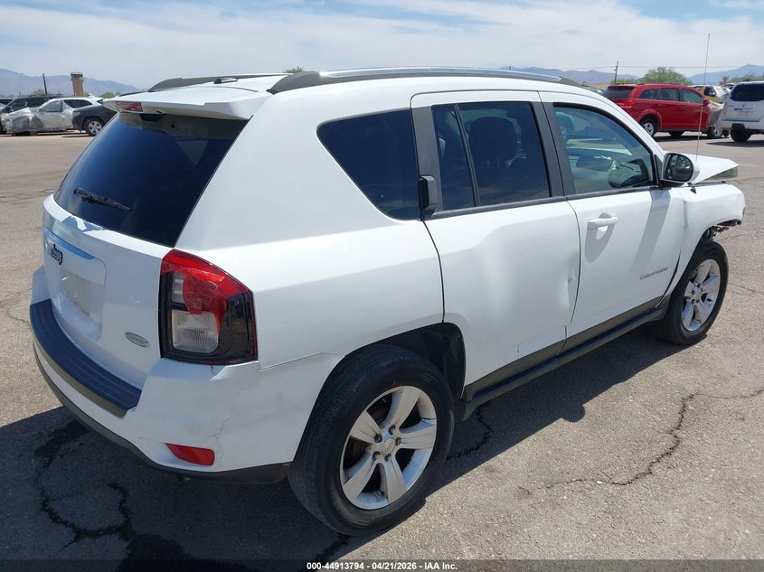 Vin: 1c4njceb0ed707145, lot: 45411164, jeep compass latitude 20144