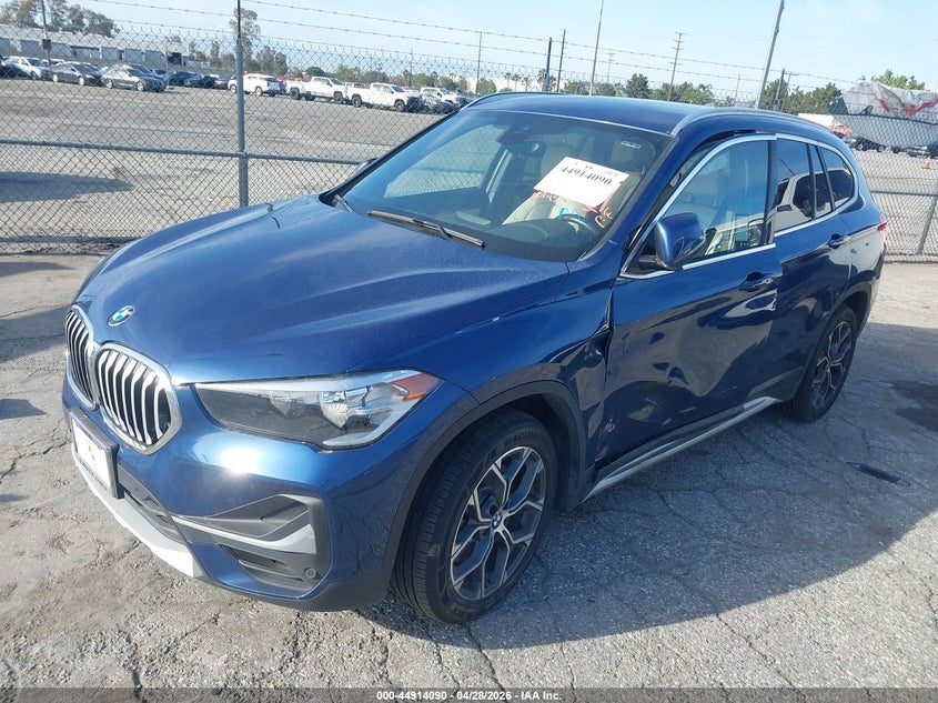 Vin: wbxjg7c09m5u14278, lot: 45411460, bmw x1 sdrive28i 20212