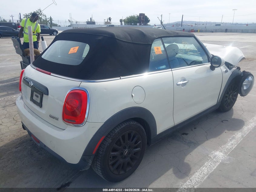 Vin: wmwwg5c50j3d01040, lot: 45411603, mini convertible cooper 20184