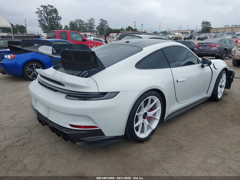 Vin: wp0ac2a90ps270431, lot: 45411779, porsche 911 gt3/gt3 w/touring package 20234
