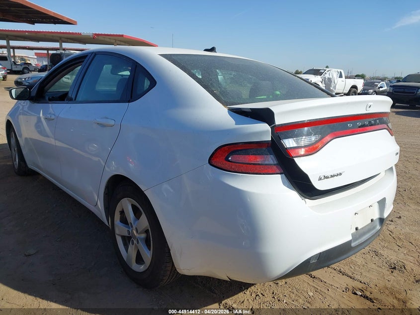 Vin: 1c3cdfbb6fd144547, lot: 45411782, dodge dart sxt 20153