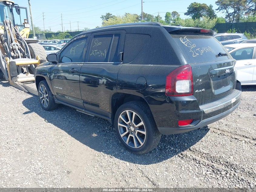 Vin: 1c4njdcbxed529124, lot: 45411803, jeep compass limited 20143