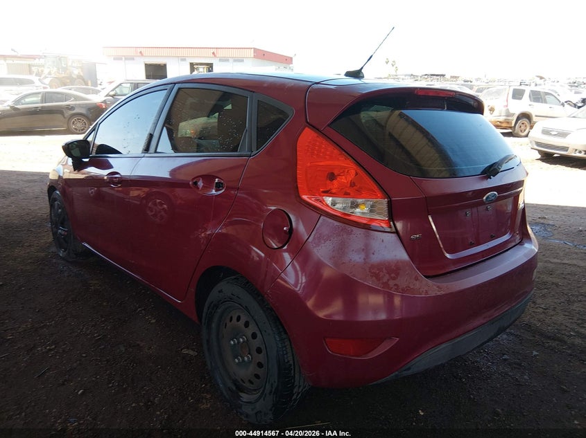 Vin: 3fadp4ej9bm116955, lot: 45411946, ford fiesta se 20113