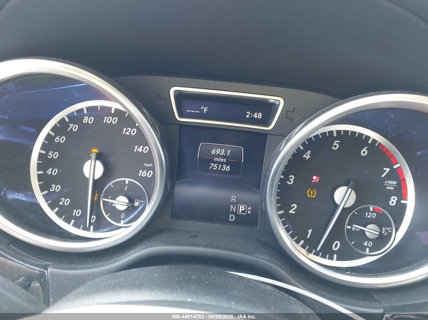 2014 MERCEDES-BENZ GL 450 auction photo 7
