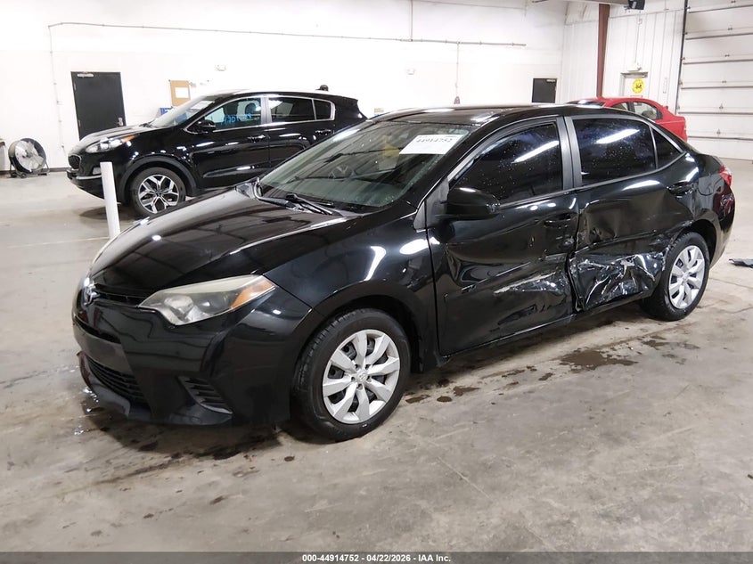 2016 Toyota Corolla Le 5YFBURHE0GP438678 photo 1