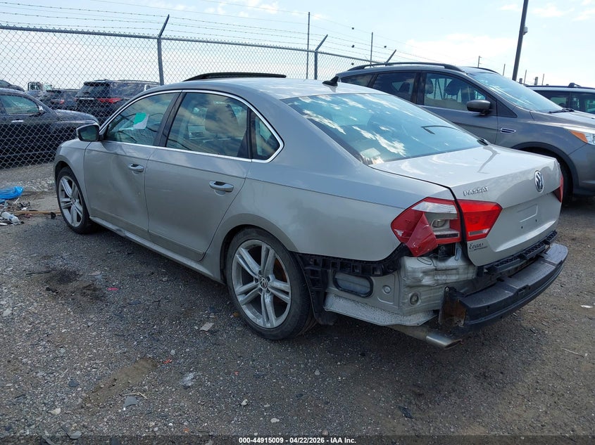2013 Volkswagen Passat 2.0L Tdi Se