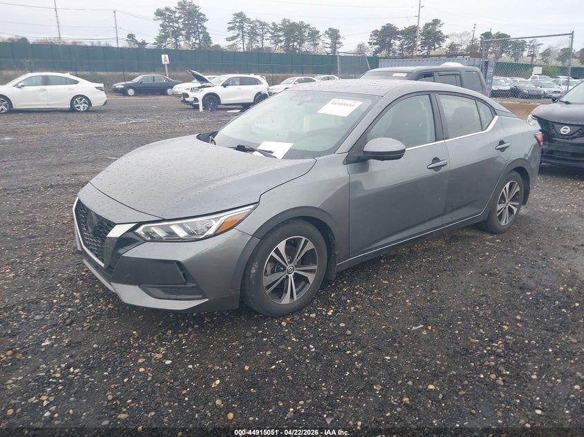 2020 Nissan Sentra Sv Xtronic Cvt 3N1AB8CV7LY233844 photo 1