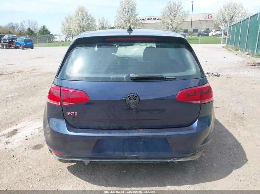 2015 Volkswagen Golf Gti 2.0T S 4-Door VIN: 3VW4T7AU8FM031776 Lot: 44915383