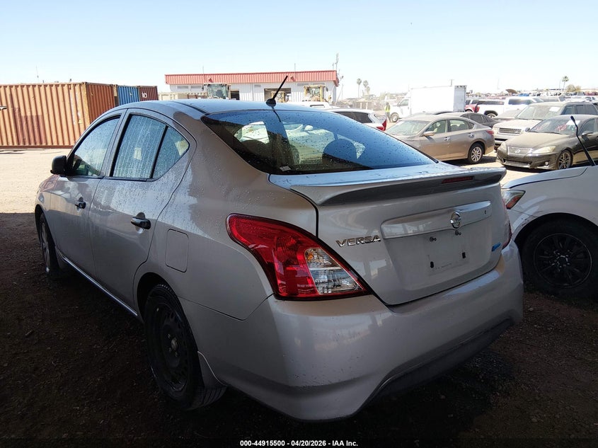 Vin: 3n1cn7ap8fl813894, lot: 45412879, nissan versa 1.6 s+ 20153