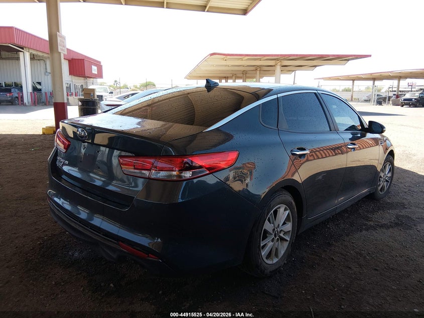 Vin: knagt4l30g5079781, lot: 45412904, kia optima lx 20164