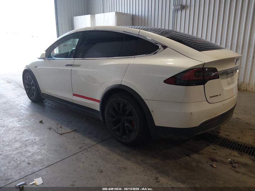 Vin: 5yjxcae46gfs00593, lot: 45412913, tesla model x 20163