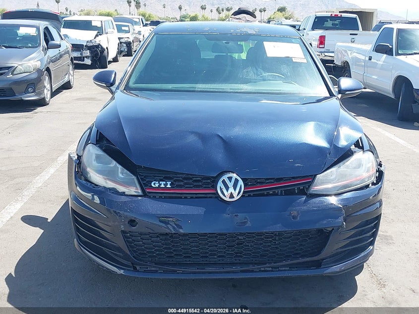 2015 Volkswagen Golf Gti 2.0T S 4-Door VIN: 3VW5T7AUXFM017236 Lot: 44915542