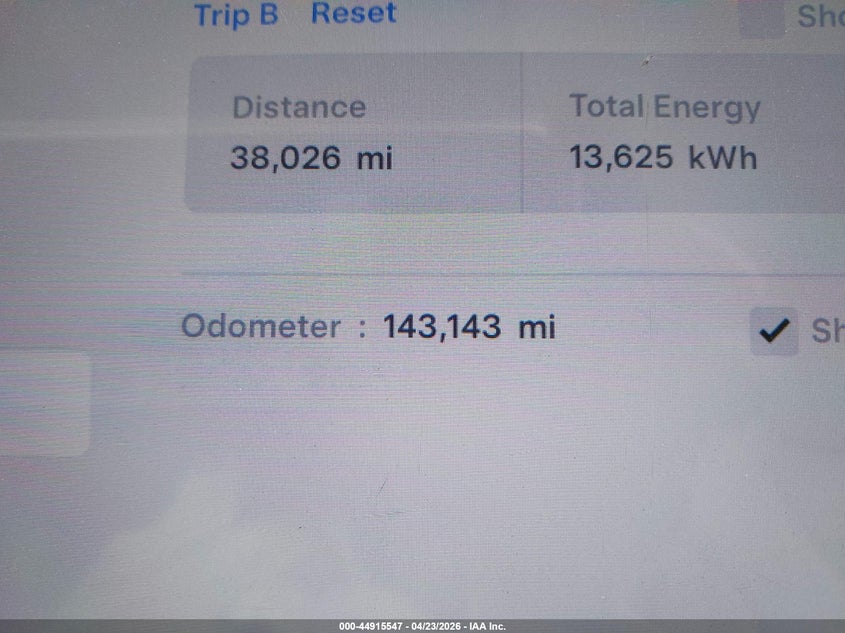 2018 Tesla Model X 100D/75D/P100D VIN: 5YJXCBE27JF089905 Lot: 44915547