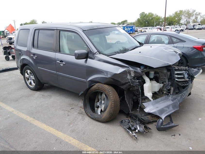 Vin: 5fnyf4h64fb042330, lot: 45413094, honda pilot ex-l 2015 img_1