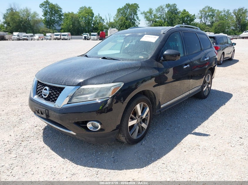 2015 NISSAN PATHFINDER auction photo 2