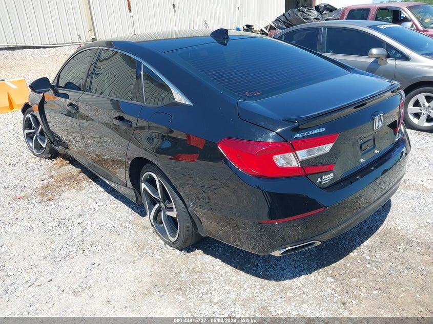 2021 HONDA ACCORD 1.5L I-4 DI, DOHC, V(VIN: 1HGCV1F32MA032813