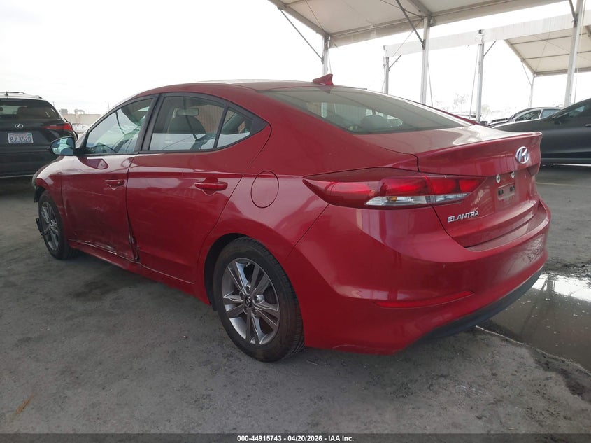 VIN KMHD84LFXHU102505 2017 HYUNDAI ELANTRA SE